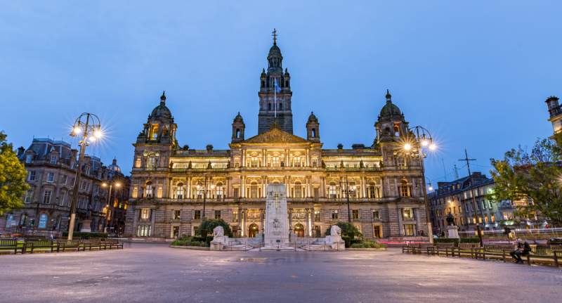 George Square di Glasgow