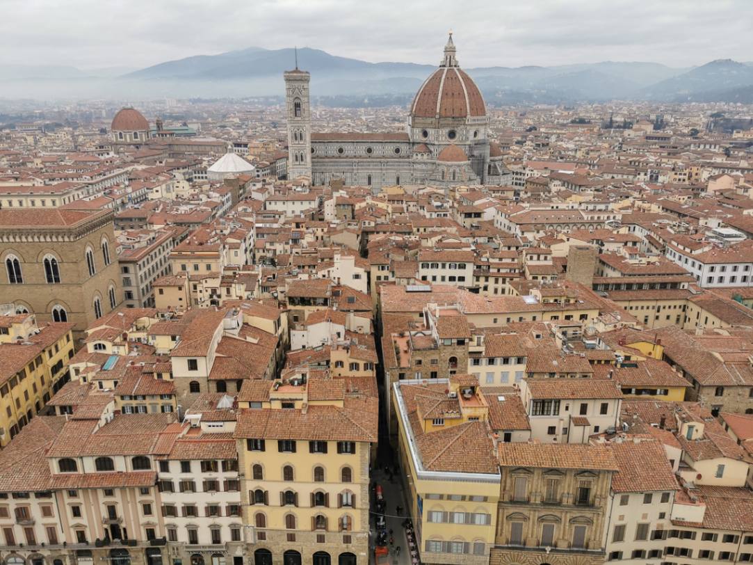 Panorama del duomo di Firenze