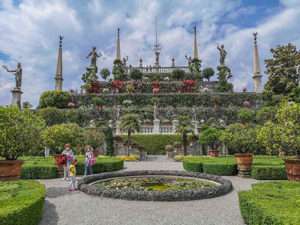 isola bella giardino barocco
