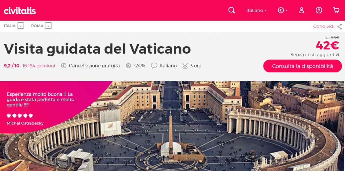 visita guidata musei vaticani