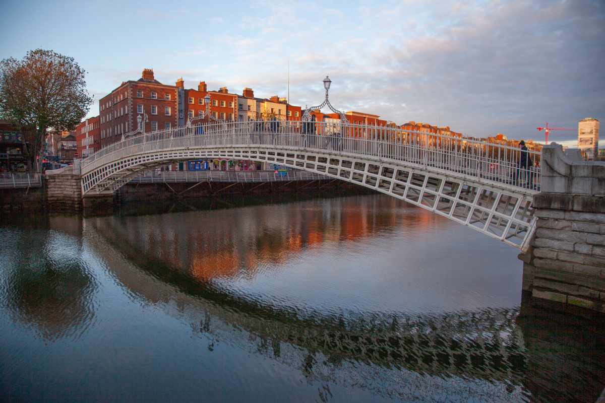 Ha'penny Bridge Dublino