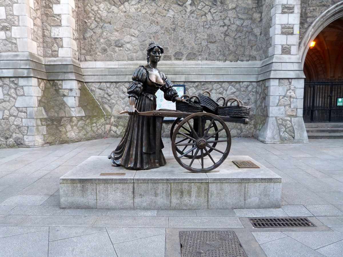 Statua di Molly Malone Dublino
