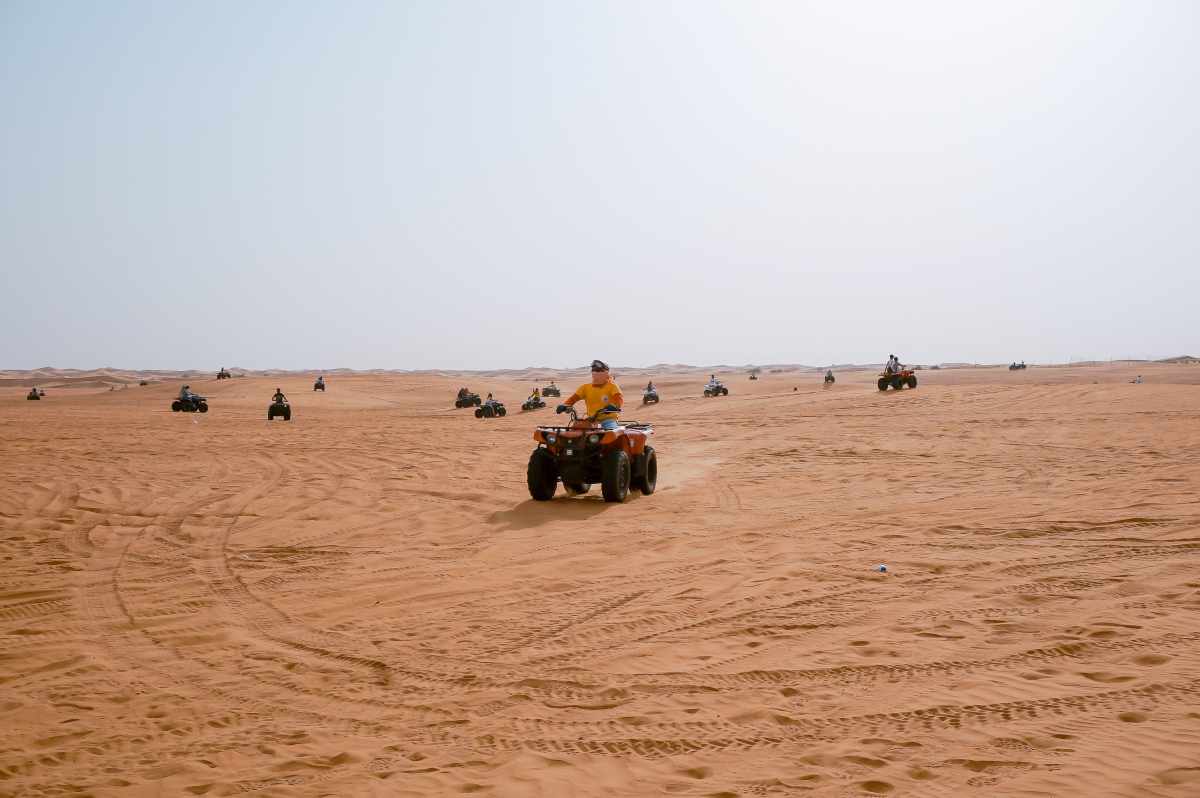 escursione deserto Dubai in quad