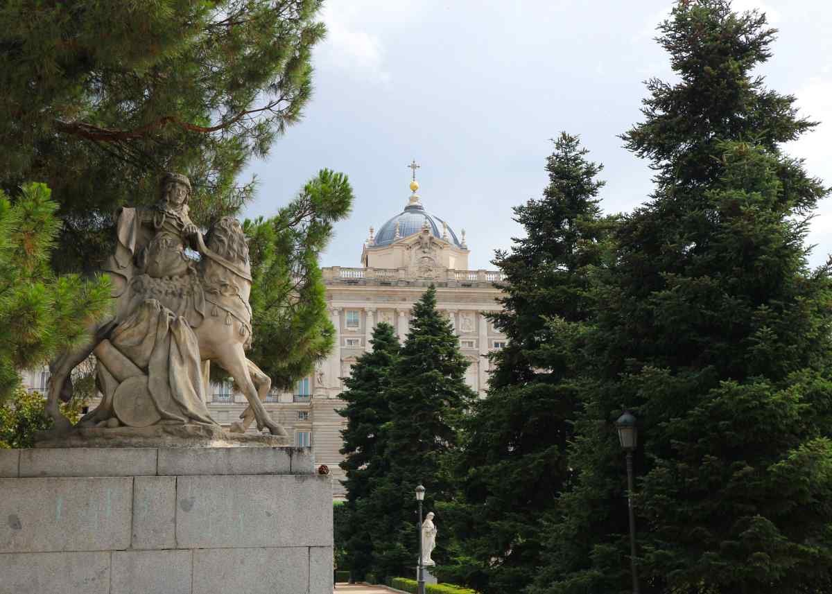 giardini palazzo Reale Madrid