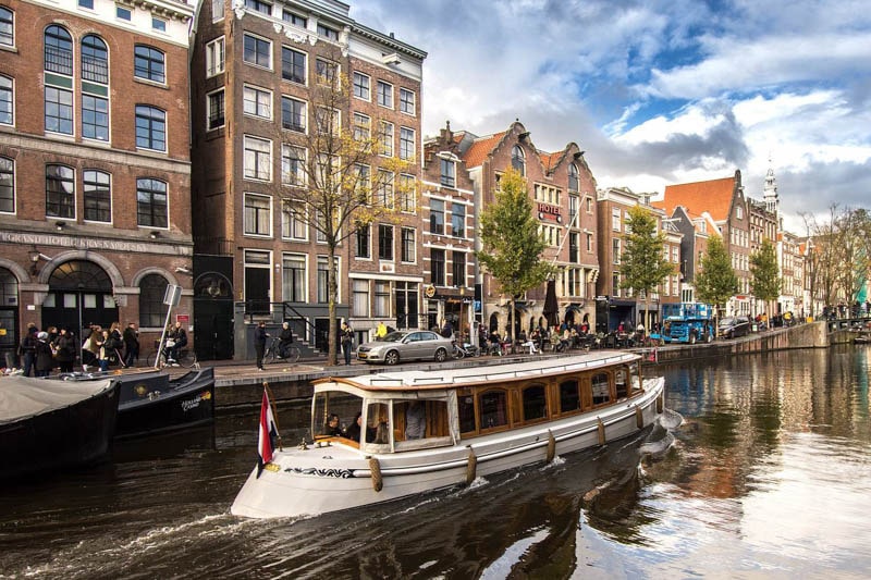Crociera sui canali amsterdam