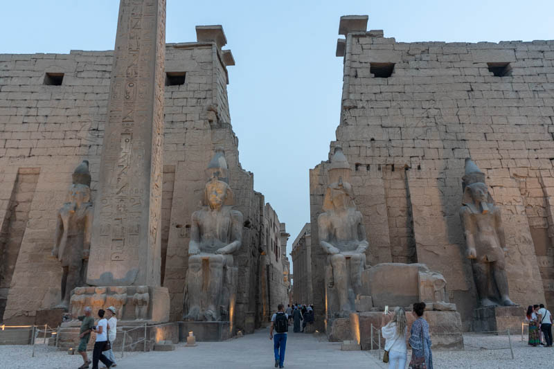 Ingresso monumentale Tempio di Luxor