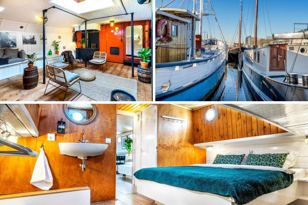 Asile Flottant Houseboat Amsterdam