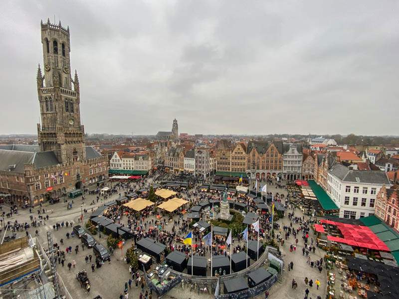 Piazza Markt Bruges