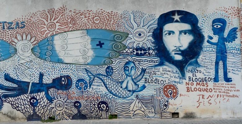 Murales di Che Guevara a Cuba