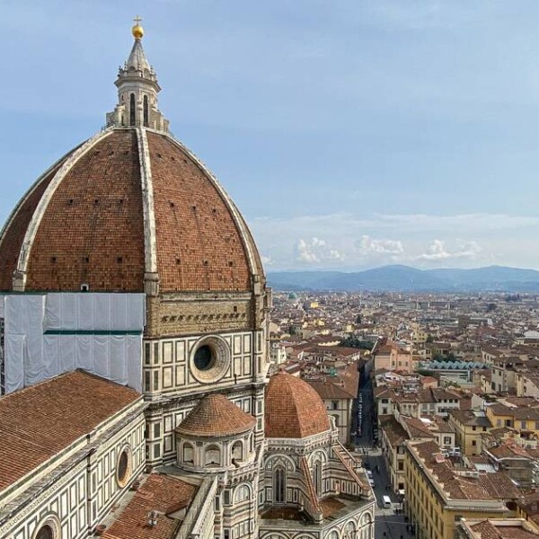 Panorama della Cupola del Brunelleschi e di Firenze dal Campanile di Giotto